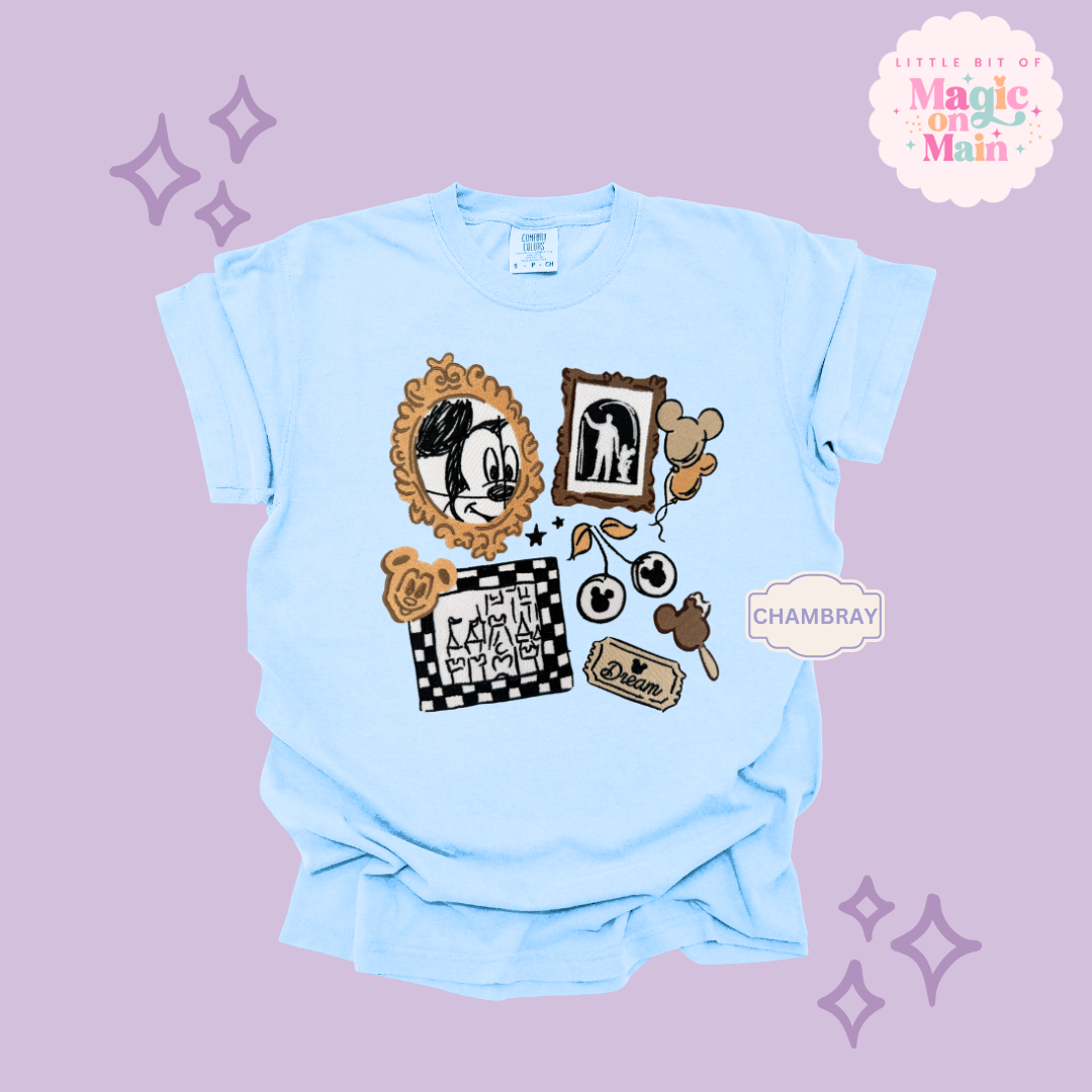 EMBROIDERED NEUTRAL MCKY - ADULT T-SHIRT 10039