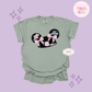 EMBROIDERED PINK LMQ HAT  - EXCLUSIVE COLLAB - ADULT T-SHIRT 10053