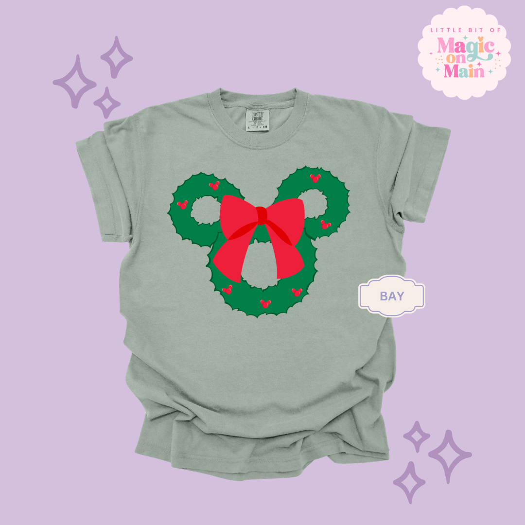 PRINTED MCKY WREATH - EXCLUSIVE TO MoM - ADULT T-SHIRT