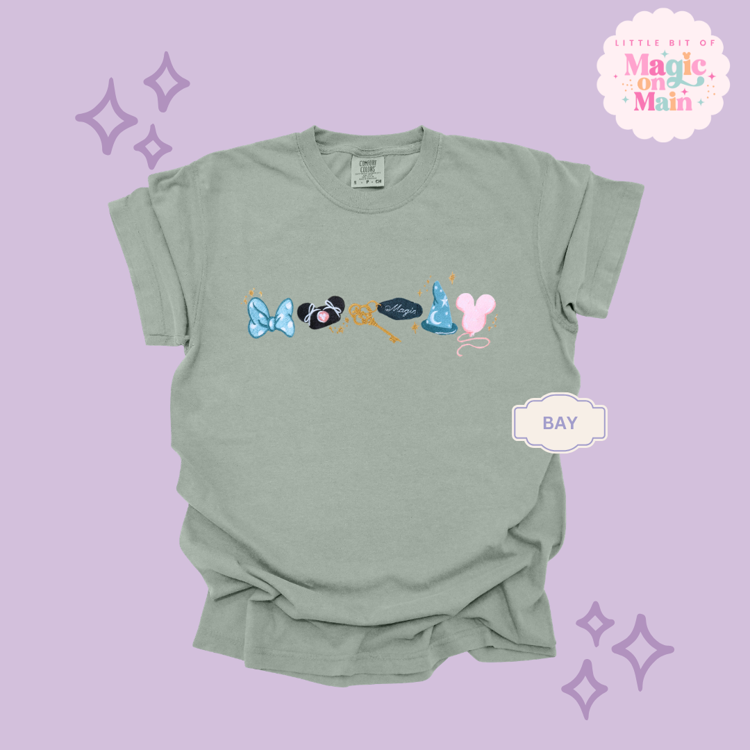 EMBROIDERED PRK DAY MAGIC - EXCLUSIVE TO MoM- ADULT T-SHIRT