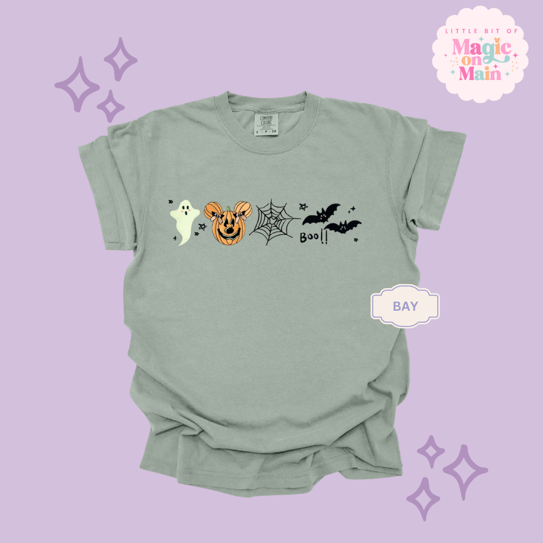 EMBROIDERED BOO CREW - EXCLUSIVE TO MoM- ADULT T-SHIRT