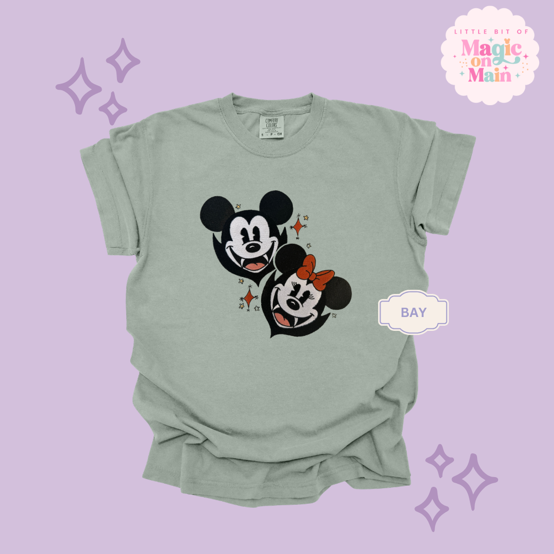 EMBROIDERED MCKY VAMPIRE - EXCLUSIVE TO MoM- ADULT T-SHIRT 10058
