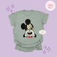 EMBROIDERED MCKY HAND HEART - ADULT T-SHIRT 10016