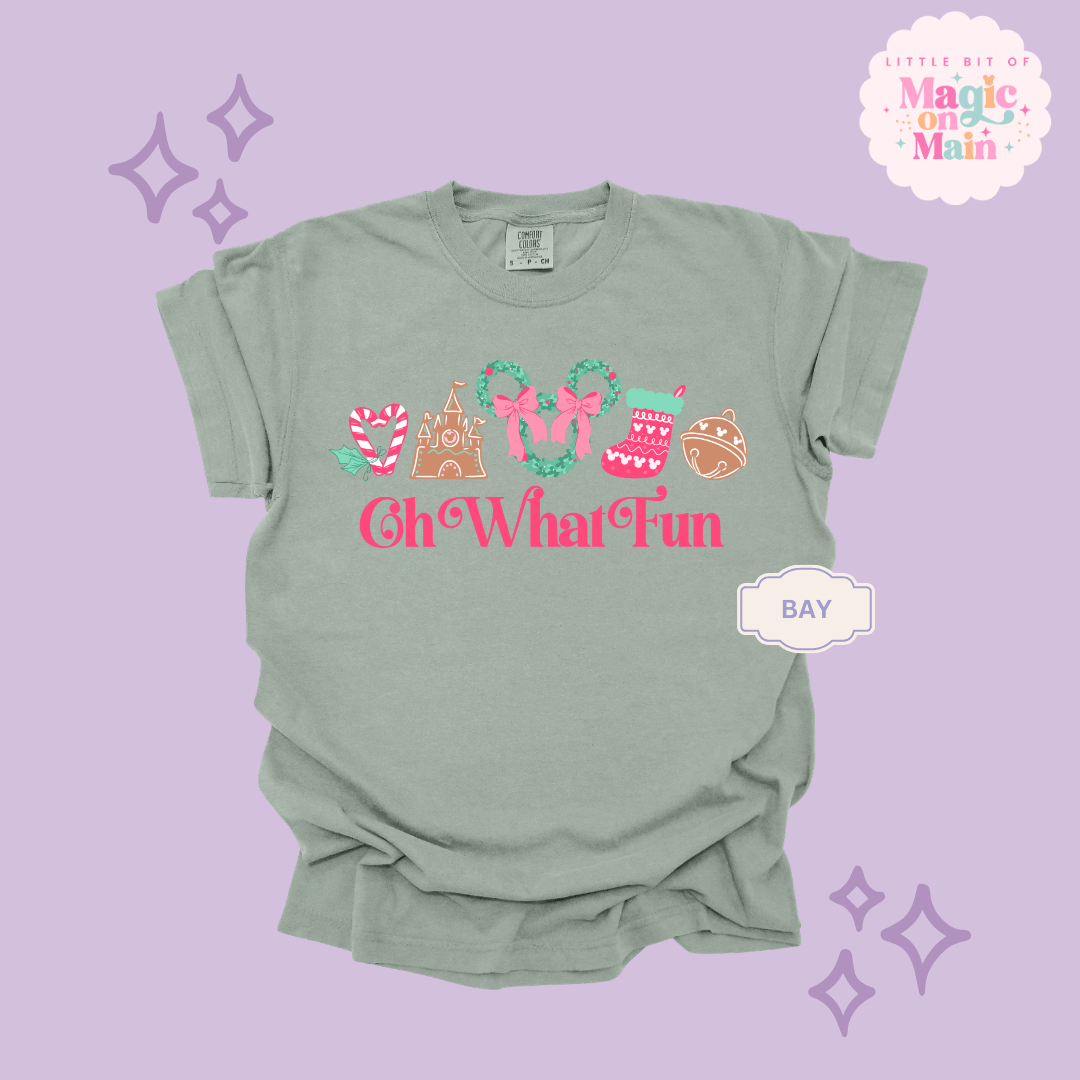 PRINTED OH WHAT FUN - EXCLUSIVE TO MoM - ADULT T-SHIRT