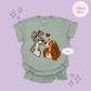PRINTED DOGS - ADULT T-SHIRT 10017