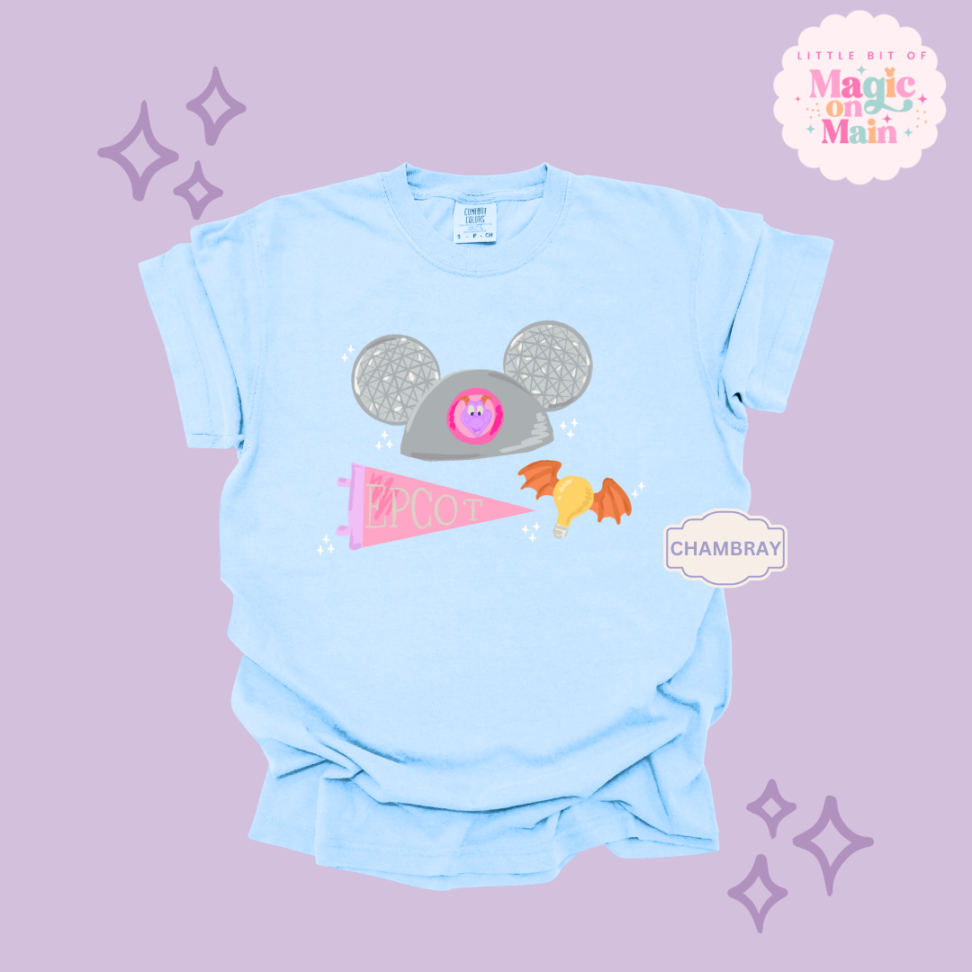 PRINTED EPCOT GIRLIE - EXCLUSIVE TO MoM - ADULT T-SHIRT 10042