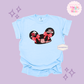 EMBROIDERED RED LMQ HAT  - EXCLUSIVE COLLAB - ADULT T-SHIRT 10053
