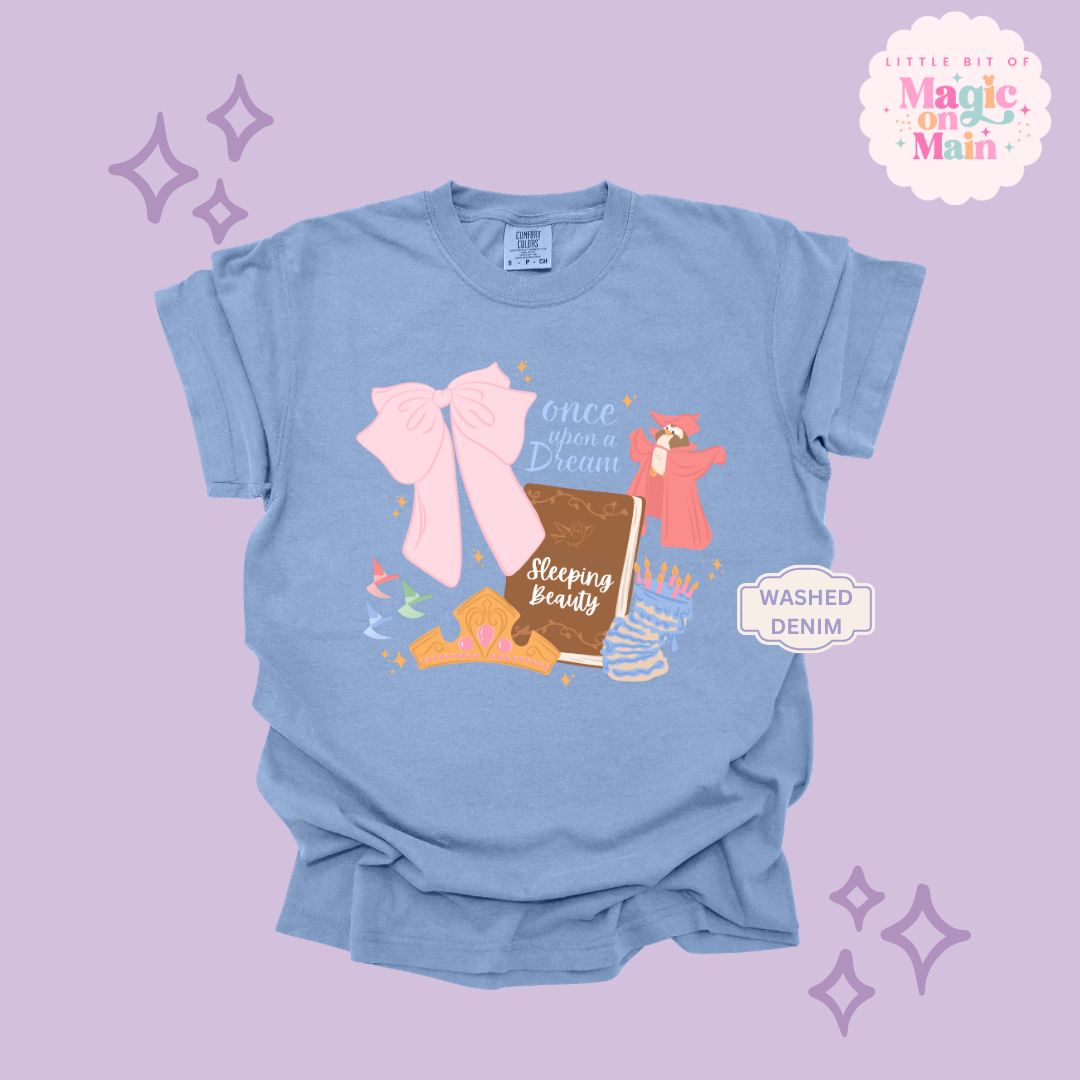 PRINTED ONCE UPON A DREAM - EXCLUSIVE TO MoM - ADULT T-SHIRT 10048