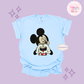 EMBROIDERED MCKY HAND HEART - ADULT T-SHIRT 10016