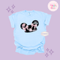 EMBROIDERED PINK LMQ HAT  - EXCLUSIVE COLLAB - ADULT T-SHIRT 10053