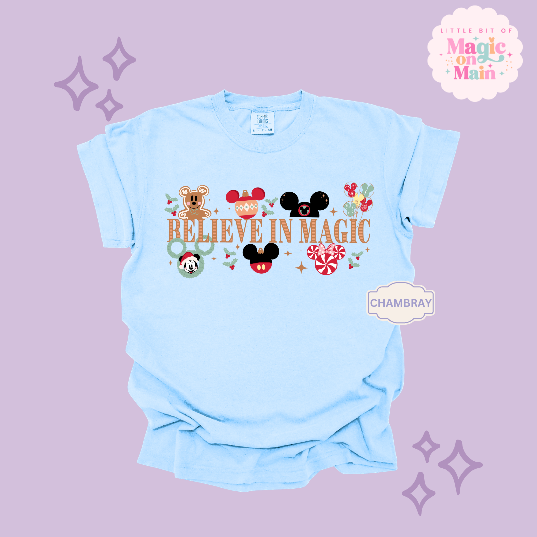 PRINTED BELIEVE IN MAGIC - EXCLUSIVE TO MoM - ADULT T-SHIRT