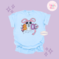 EMBROIDERED BOO - ADULT T-SHIRT 10061