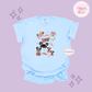 EMBROIDERED GHOULY HALLOWEEN - EXCLUSIVE TO MoM- ADULT T-SHIRT 10059