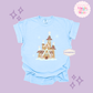 EMBROIDERED GINGERBREAD CASTLE - EXCLUSIVE TO MoM- ADULT T-SHIRT