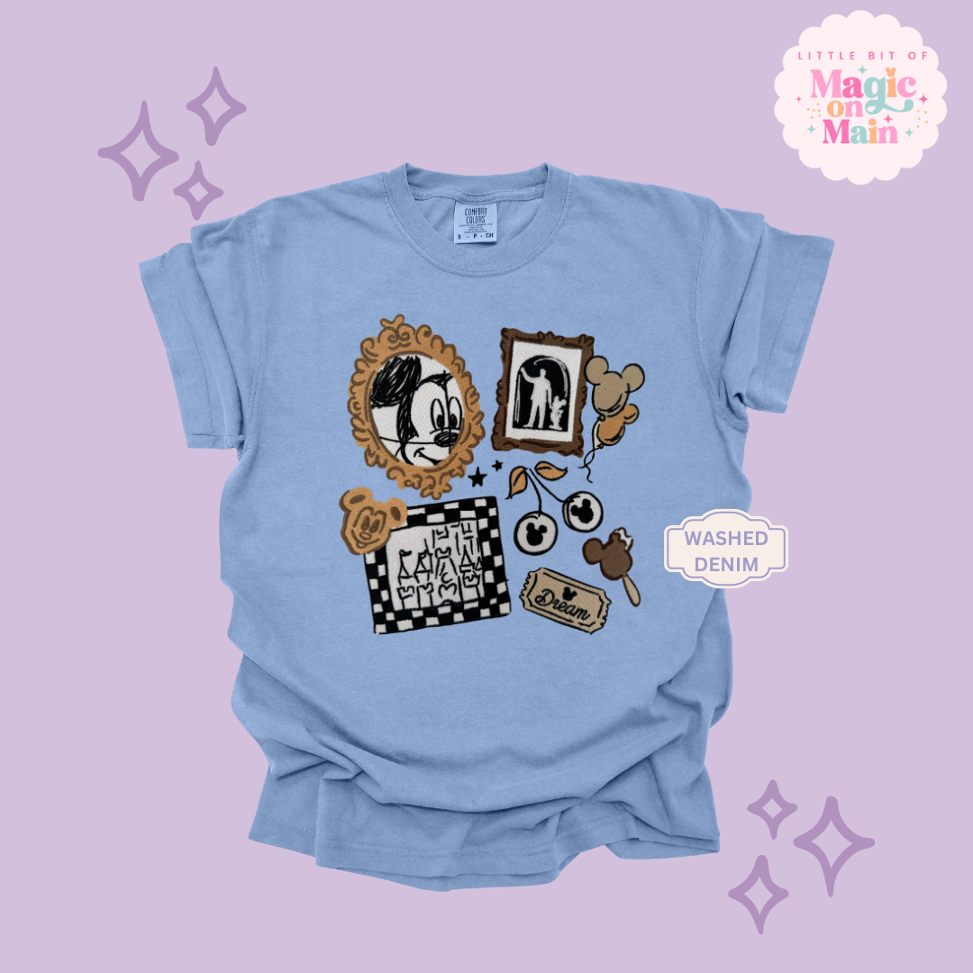 EMBROIDERED NEUTRAL MCKY - WOMENS BOXY T-SHIRT 10039