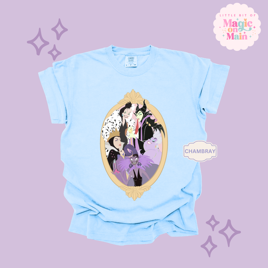 PRINTED VILLAINS - EXCLUSIVE TO MoM - ADULT T-SHIRT