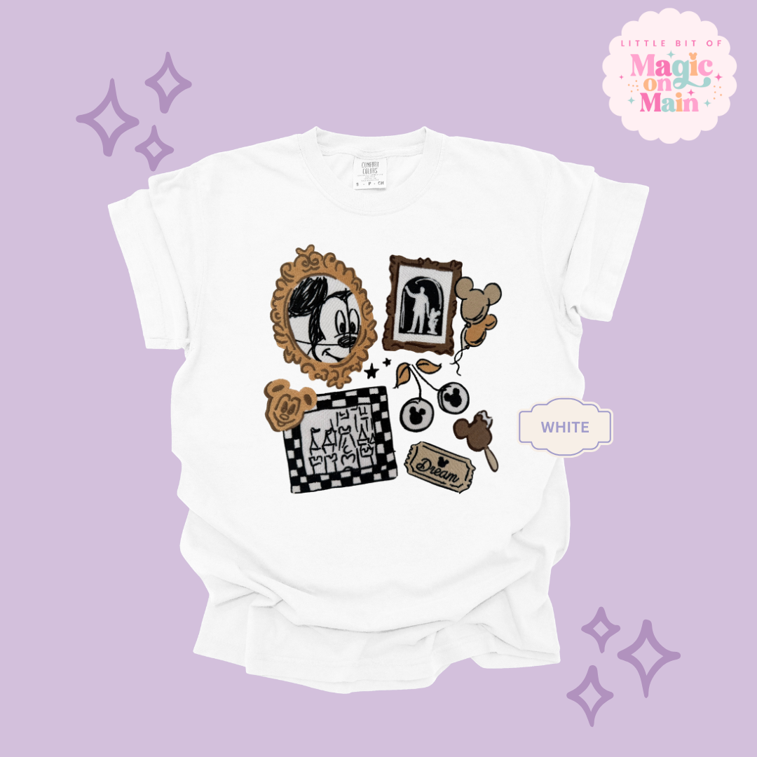 EMBROIDERED NEUTRAL MCKY - ADULT T-SHIRT 10039