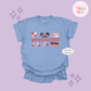 EMBROIDERED MEET ME ON MAIN STREET - EXCLUSIVE DESIGN TO MoM - ADULT T-SHIRT 10063