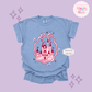 PRINTED PINK CASTLE - ADULT T-SHIRT 10003