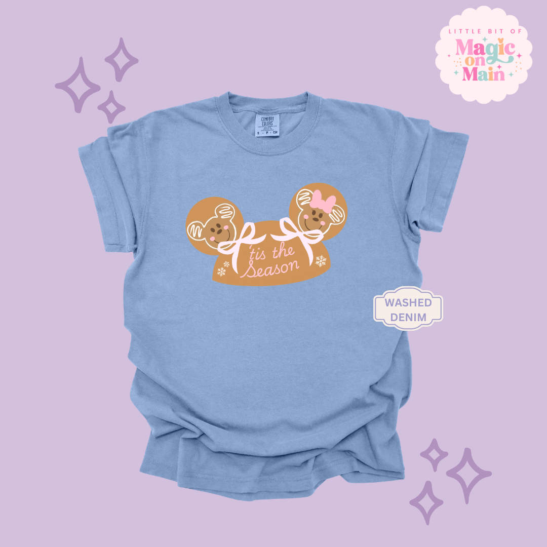 PRINTED GINGERBREAD HOLIDAY HAT - EXCLUSIVE TO MoM - ADULT T-SHIRT