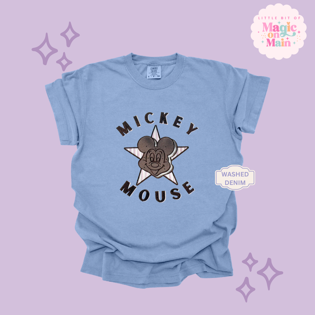 EMBROIDERED MCKY SNACKS - EXCLUSIVE TO MoM- ADULT T-SHIRT 10062