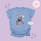 EMBROIDERED GHOULY HALLOWEEN - EXCLUSIVE TO MoM- ADULT T-SHIRT 10059