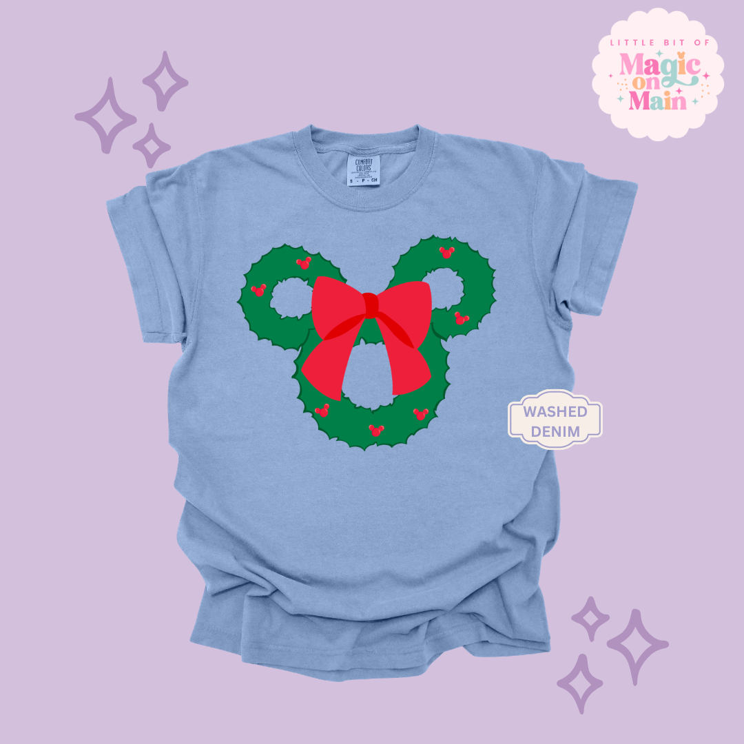 PRINTED MCKY WREATH - EXCLUSIVE TO MoM - ADULT T-SHIRT