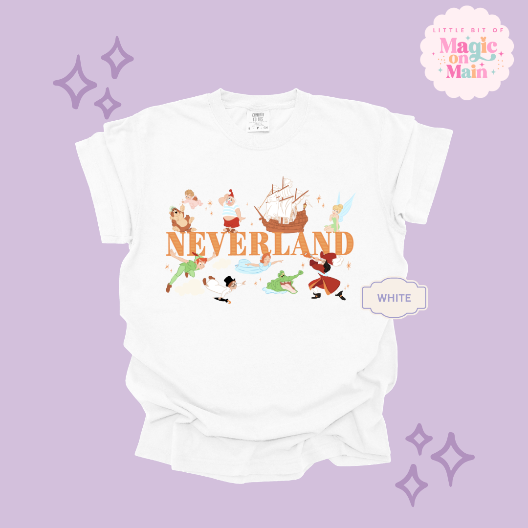 PRINTED NEVERLAND - EXCLUSIVE TO MoM - ADULT T-SHIRT 10049