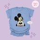 EMBROIDERED MCKY HAND HEART - ADULT T-SHIRT 10016