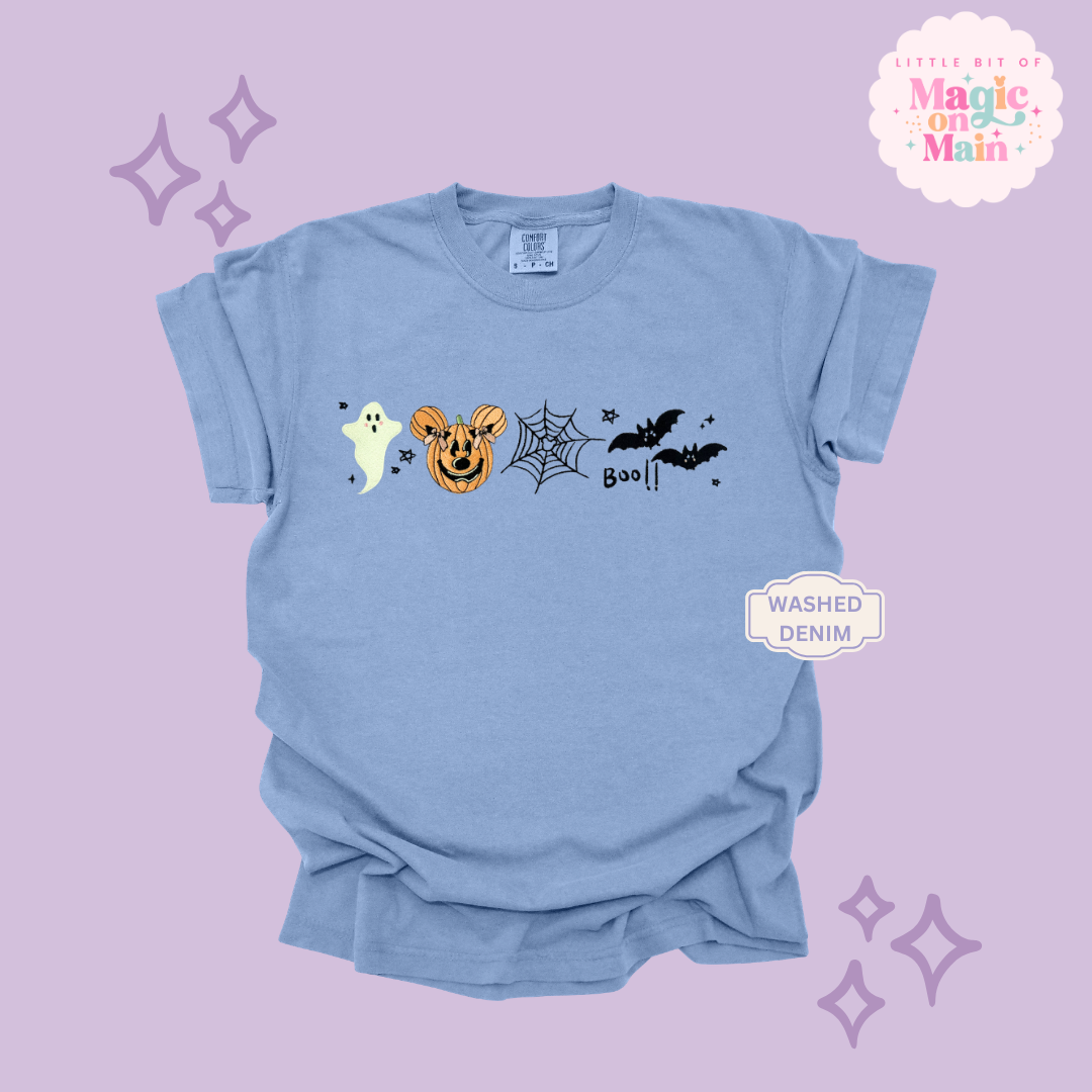 EMBROIDERED BOO CREW - EXCLUSIVE TO MoM- ADULT T-SHIRT