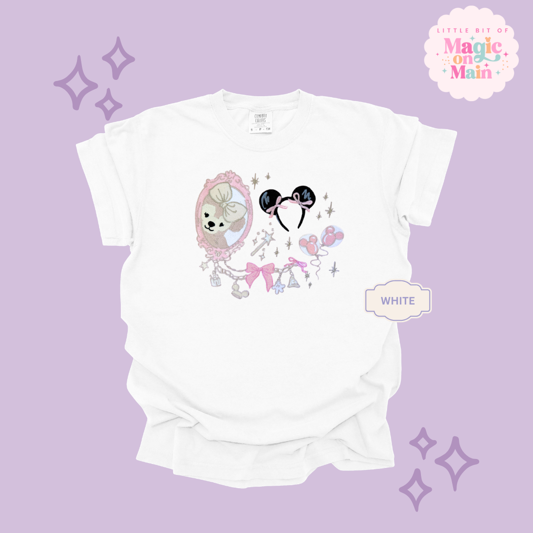 EMBROIDERED PARK GIRLIE - ADULT T-SHIRT 10052