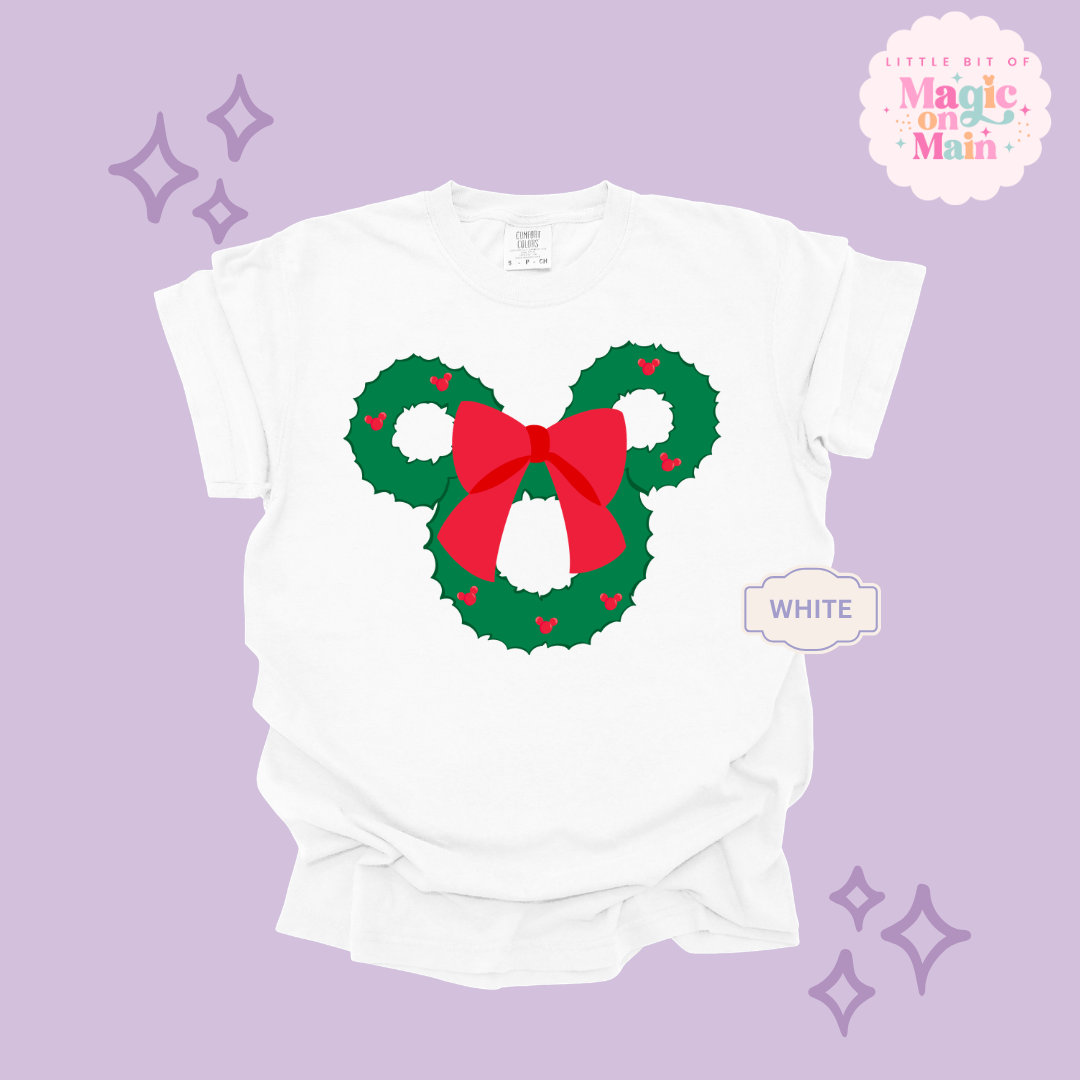 PRINTED MCKY WREATH - EXCLUSIVE TO MoM - ADULT T-SHIRT