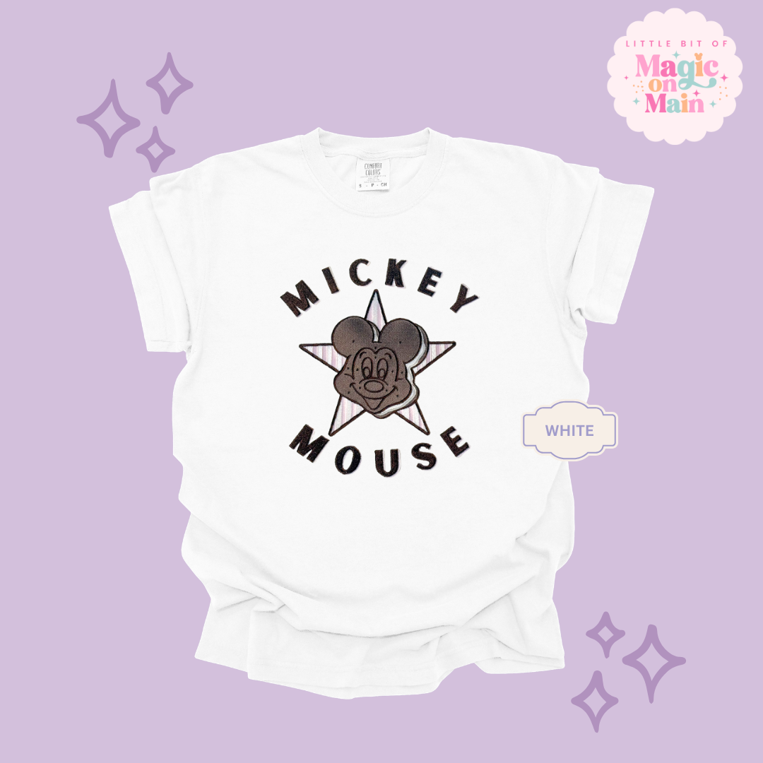 EMBROIDERED MCKY SNACKS - EXCLUSIVE TO MoM- ADULT T-SHIRT 10062