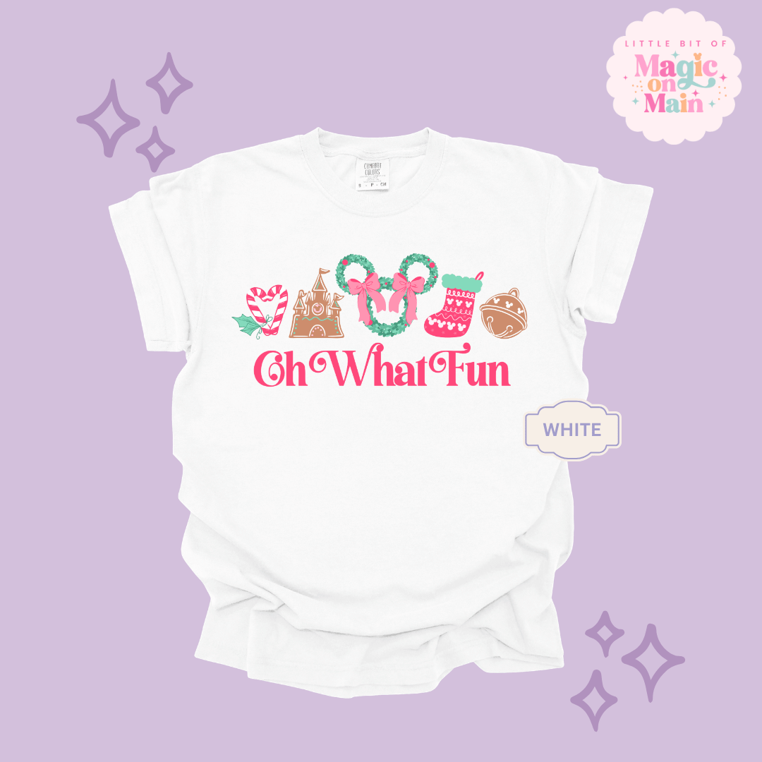 PRINTED OH WHAT FUN - EXCLUSIVE TO MoM - ADULT T-SHIRT