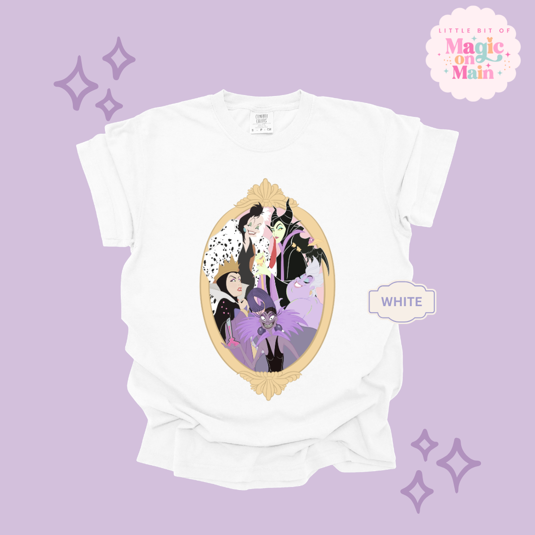 PRINTED VILLAINS - EXCLUSIVE TO MoM - ADULT T-SHIRT