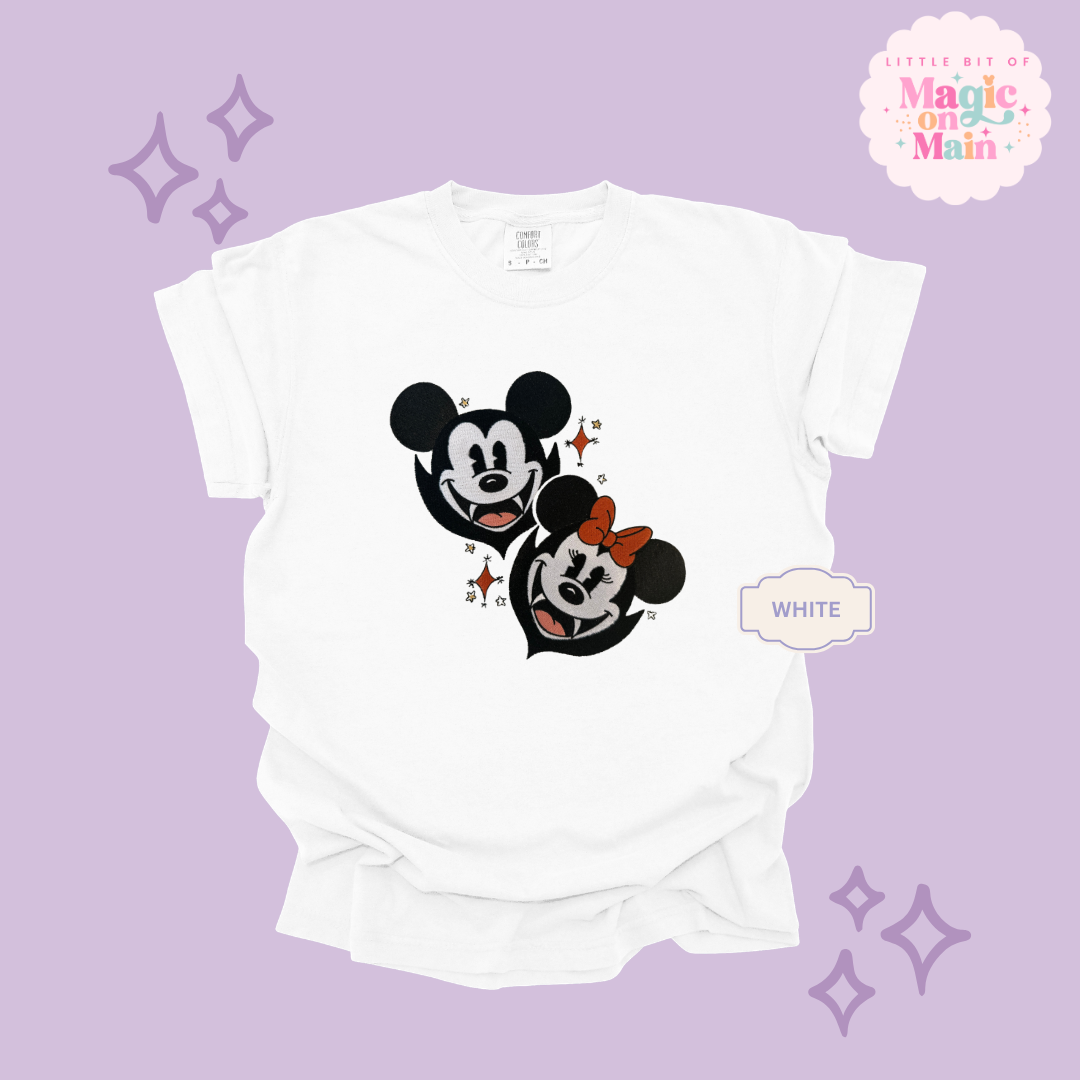 EMBROIDERED MCKY VAMPIRE - EXCLUSIVE TO MoM- ADULT T-SHIRT 10058