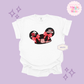 EMBROIDERED RED LMQ HAT  - EXCLUSIVE COLLAB - ADULT T-SHIRT 10053