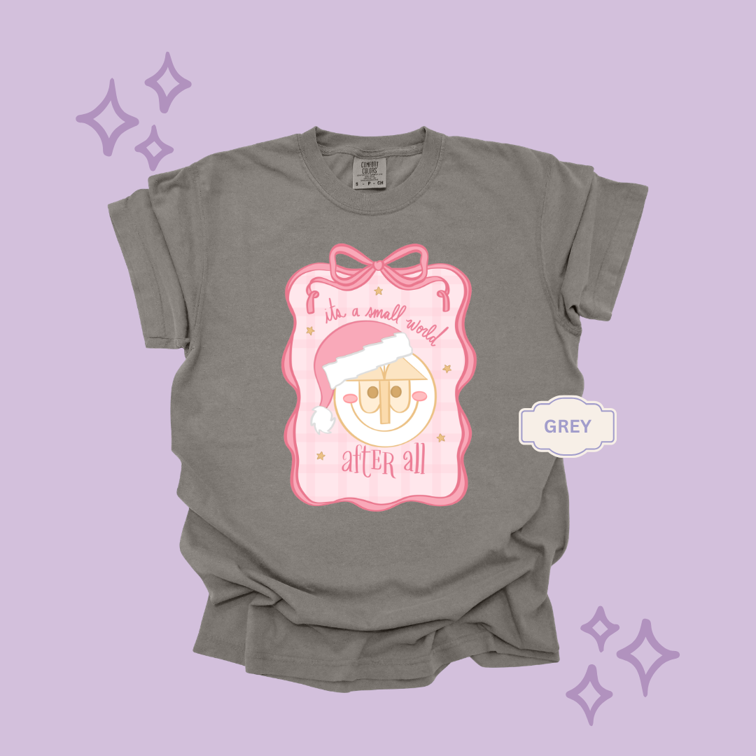 PRINTED SML WORLD COQUETTE - EXCLUSIVE TO MoM - ADULT T-SHIRT