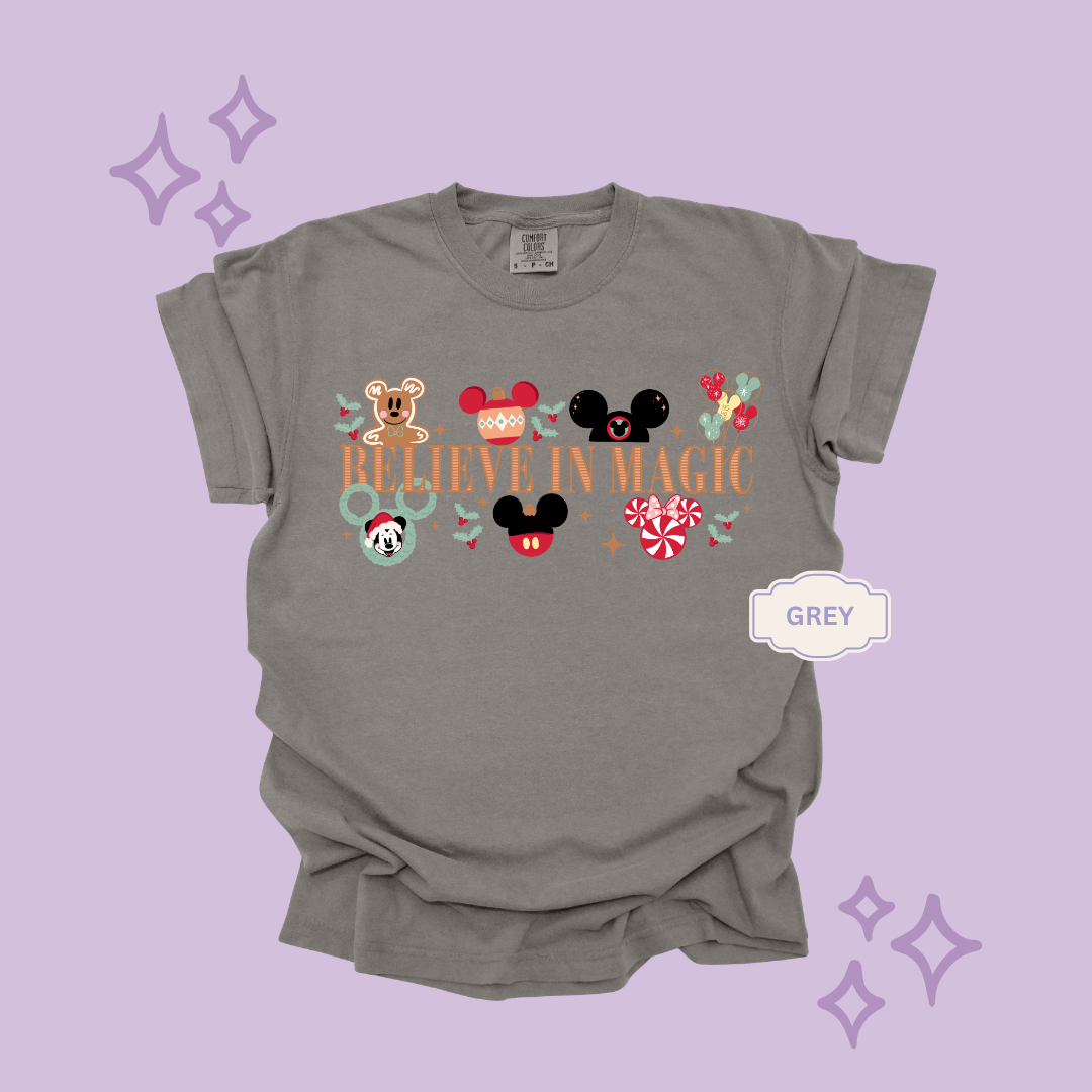 PRINTED BELIEVE IN MAGIC - EXCLUSIVE TO MoM - ADULT T-SHIRT
