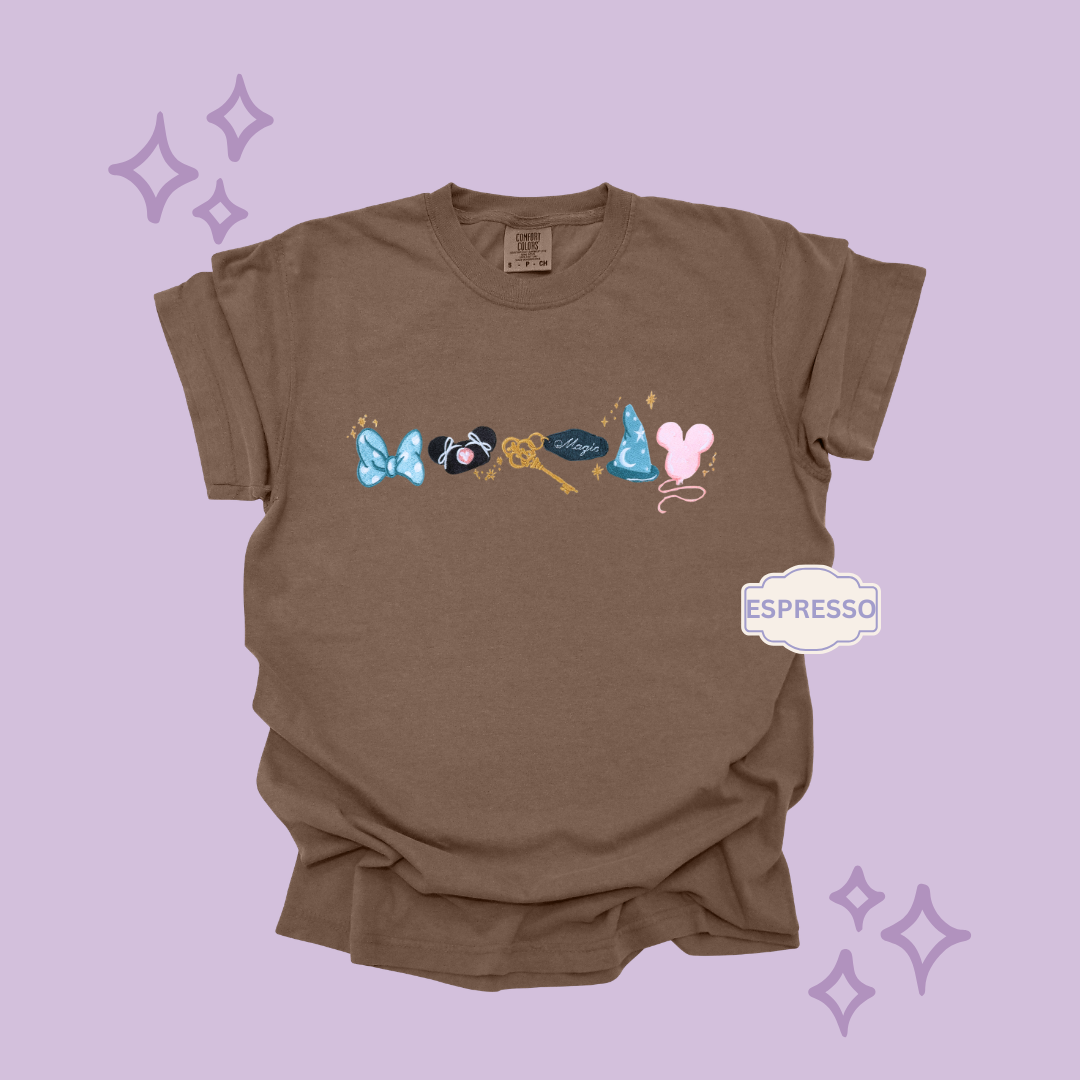 EMBROIDERED PRK DAY MAGIC - EXCLUSIVE TO MoM- ADULT T-SHIRT