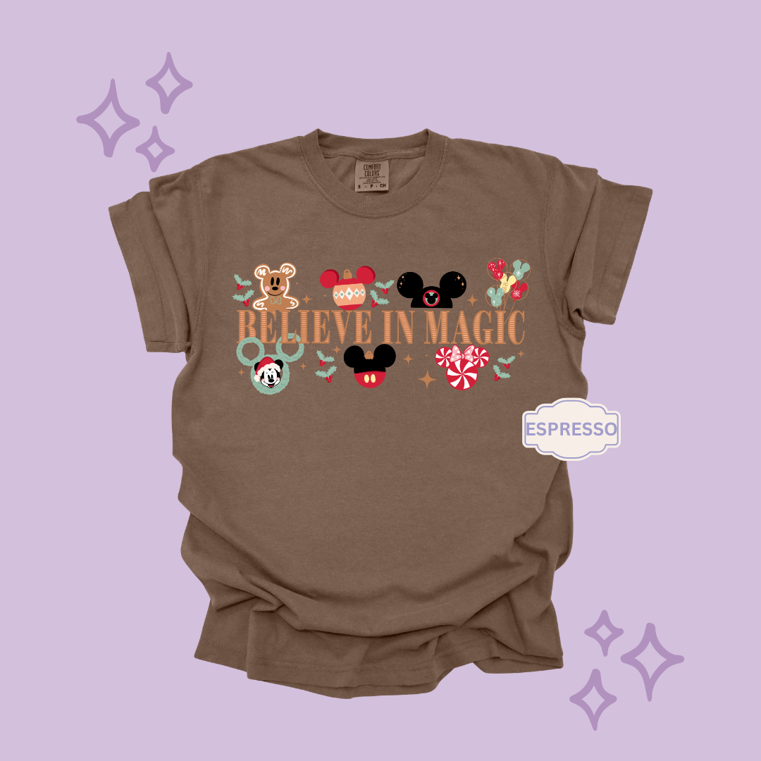 PRINTED BELIEVE IN MAGIC - EXCLUSIVE TO MoM - ADULT T-SHIRT