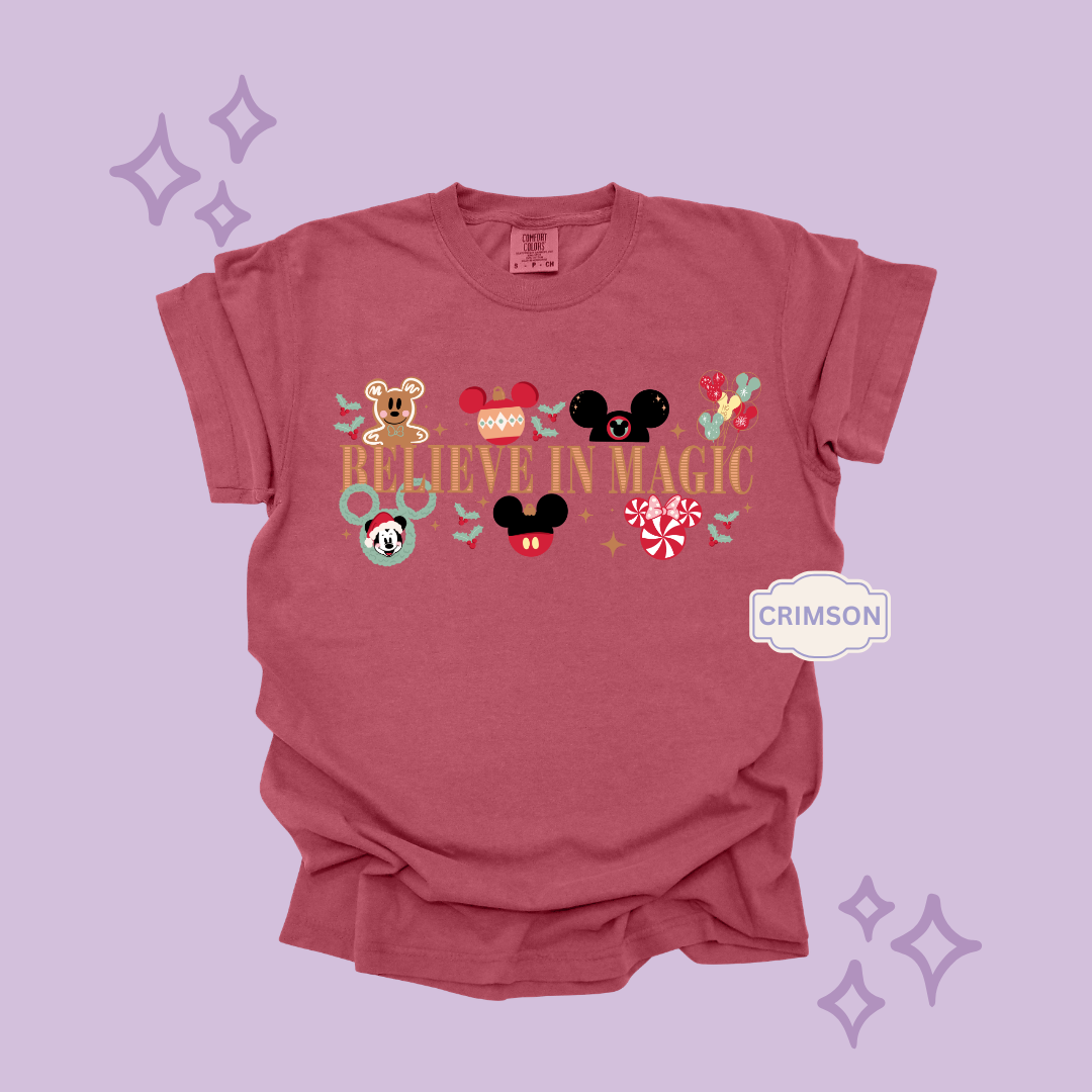 PRINTED BELIEVE IN MAGIC - EXCLUSIVE TO MoM - ADULT T-SHIRT