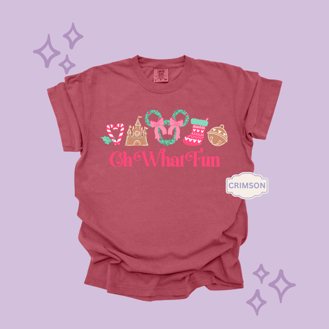 PRINTED OH WHAT FUN - EXCLUSIVE TO MoM - ADULT T-SHIRT