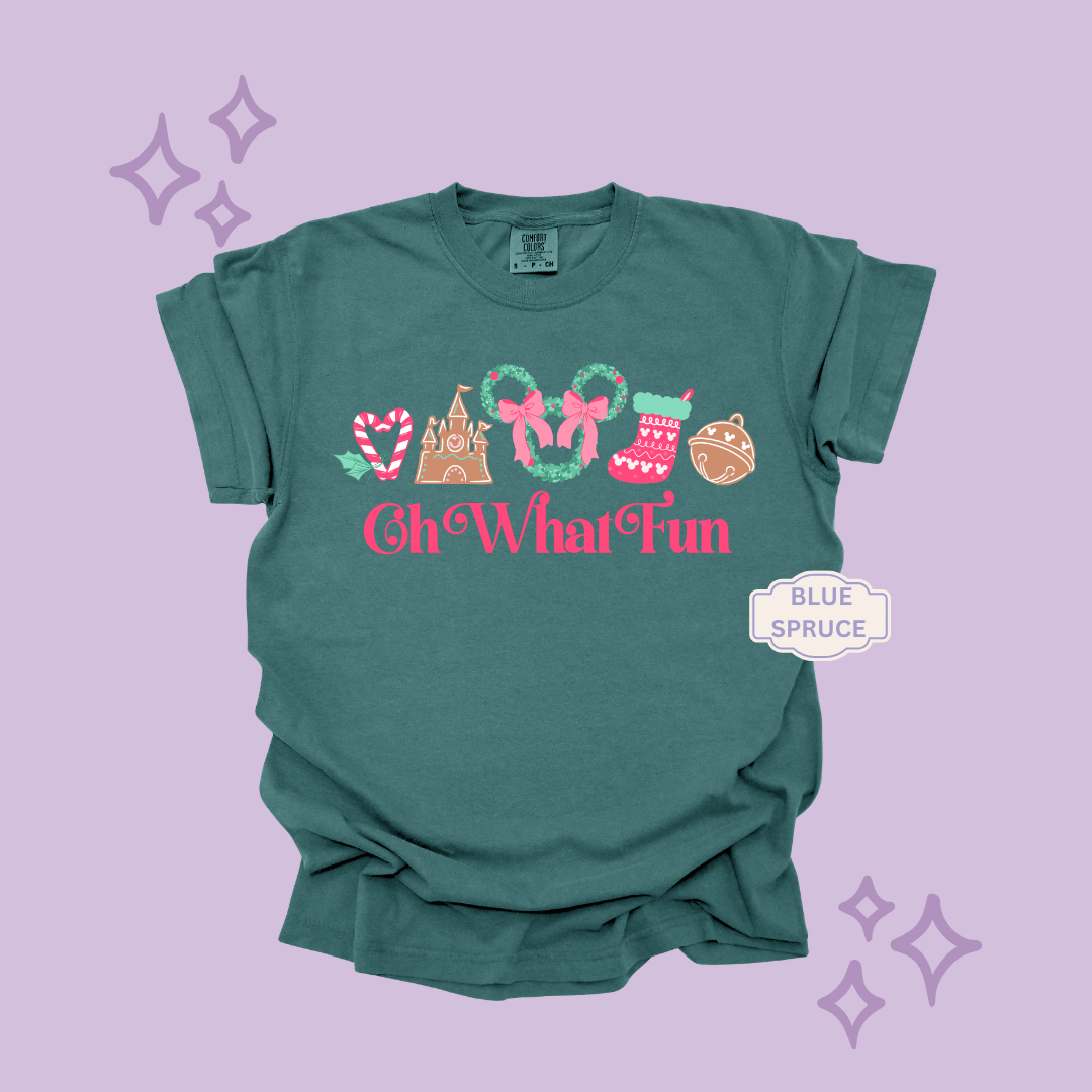 PRINTED OH WHAT FUN - EXCLUSIVE TO MoM - ADULT T-SHIRT