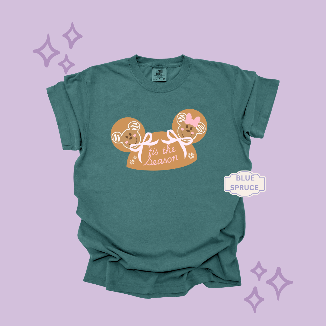PRINTED GINGERBREAD HOLIDAY HAT - EXCLUSIVE TO MoM - ADULT T-SHIRT
