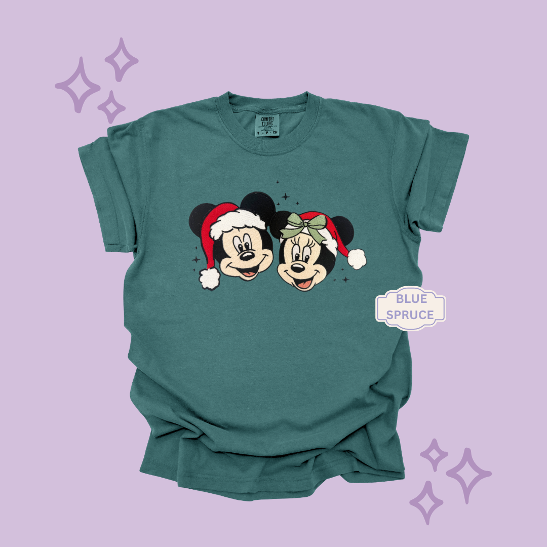 EMBROIDERED MERRY MCKY MNIE - EXCLUSIVE TO MoM- ADULT T-SHIRT