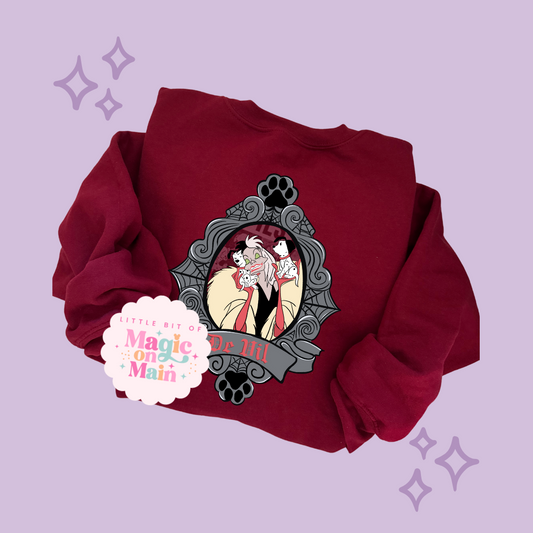 PRINTED DE VIL- EXCLUSIVE TO MoM - ADULT SWEATSHIRT