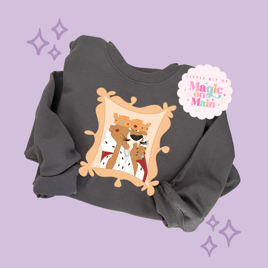 PRINTED PRINCE JOHN - ADULT SWEATSHIRT