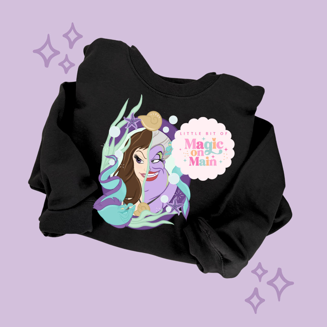 PRINTED VANESSA SEA WITCH - EXCLUSIVE TO MoM - ADULT SWEATSHIRT