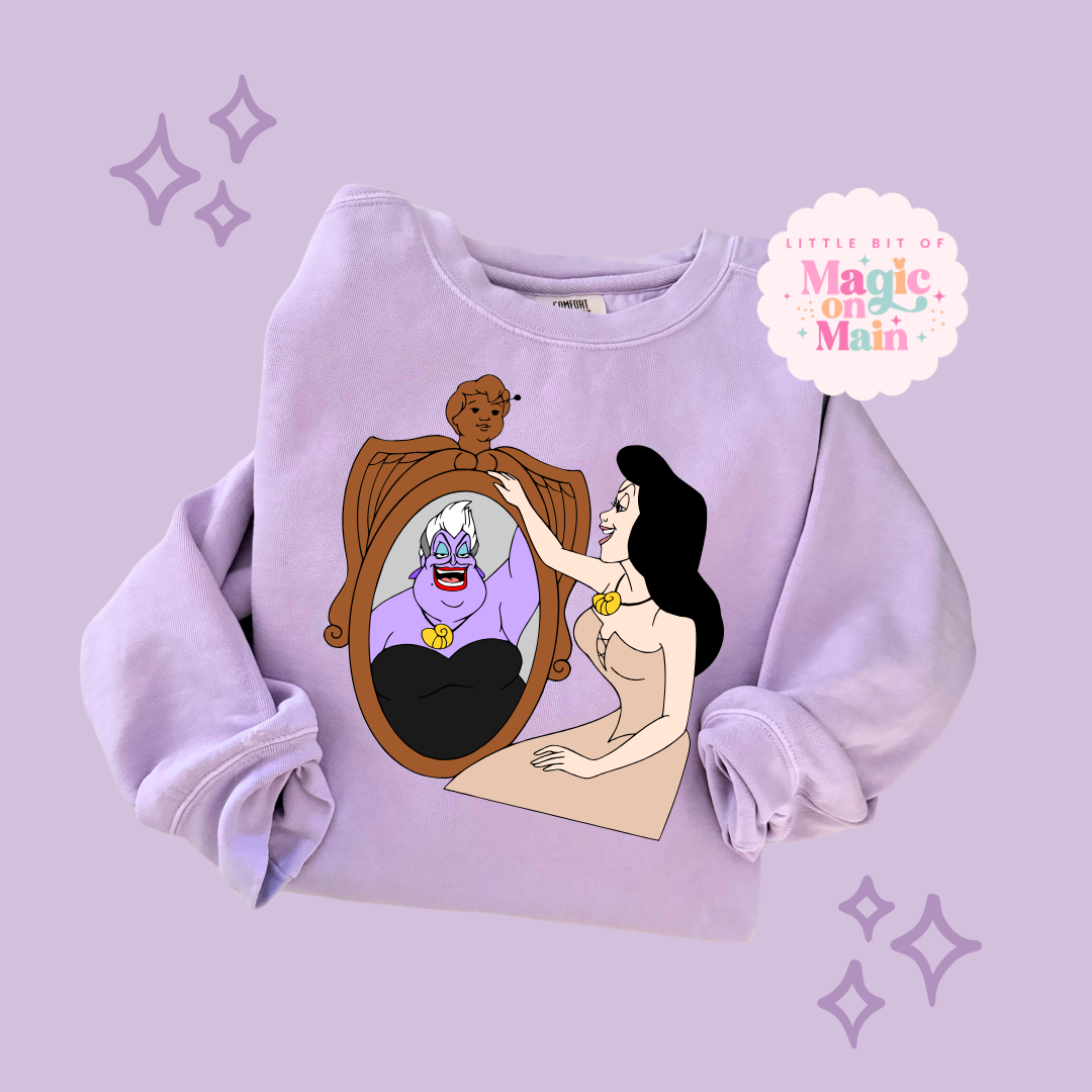 PRINTED VANESSA MIRROR NO SPARKLE - ADULT SWEATSHIRT